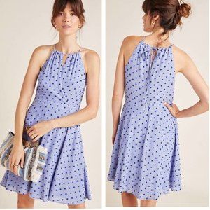 ANTHRO Sunday in Brooklyn Naya Halter Dress NWT L